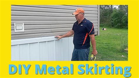 metal underpinning for mobile homes